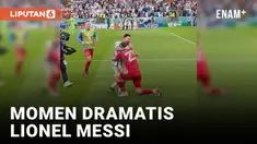 Mega bintang Argentina Lionel Messi menjadi orang pertama yang memberikan apresiasi kepada kiper Argentina Emiliano Martinez. Argentina lolos ke semifinal piala dunia 2022 lewat drama adu penalti.