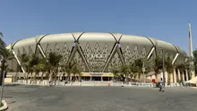 King Abdullah Sport City Stadium, tempat pertandingan Timnas Indonesia versus Arab Saudi pada round keempat Kualifikasi Piala Dunia 2026. (Bola.com/Hery Kurniawan)