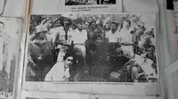 Repro foto Panglima Jenderal Besar Soedirman perang gerilya tujuh bulan. (Foto: Liputan6.com/Muhamad Ridlo)