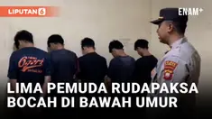 Kacau! Lima Pemuda Cabuli Bocah di Sambas secara Bergilir