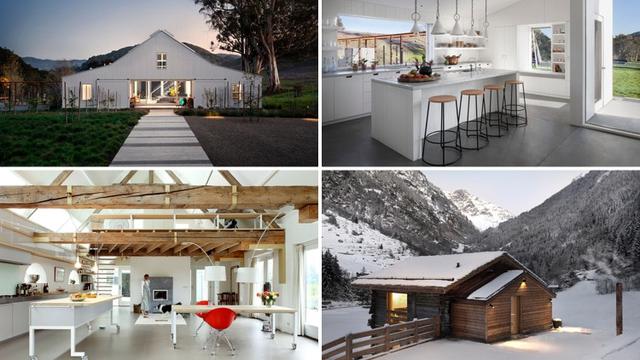 5 Inspirasi Desain Rumah Modern Unik Bekas Lumbung Padi Lifestyle