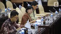 Rapat juga membahas Pokok-Pokok Kebijakan Fiskal (KEM-PPKF) Tahun 2024. (Liputan6.com/Faizal Fanani)