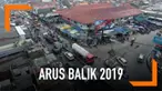 H+5 Idul Fitri 2019 suasana arteri Padalarang masih terlihat padat, ribuan kendaraan melintas ke arah Jakarta.