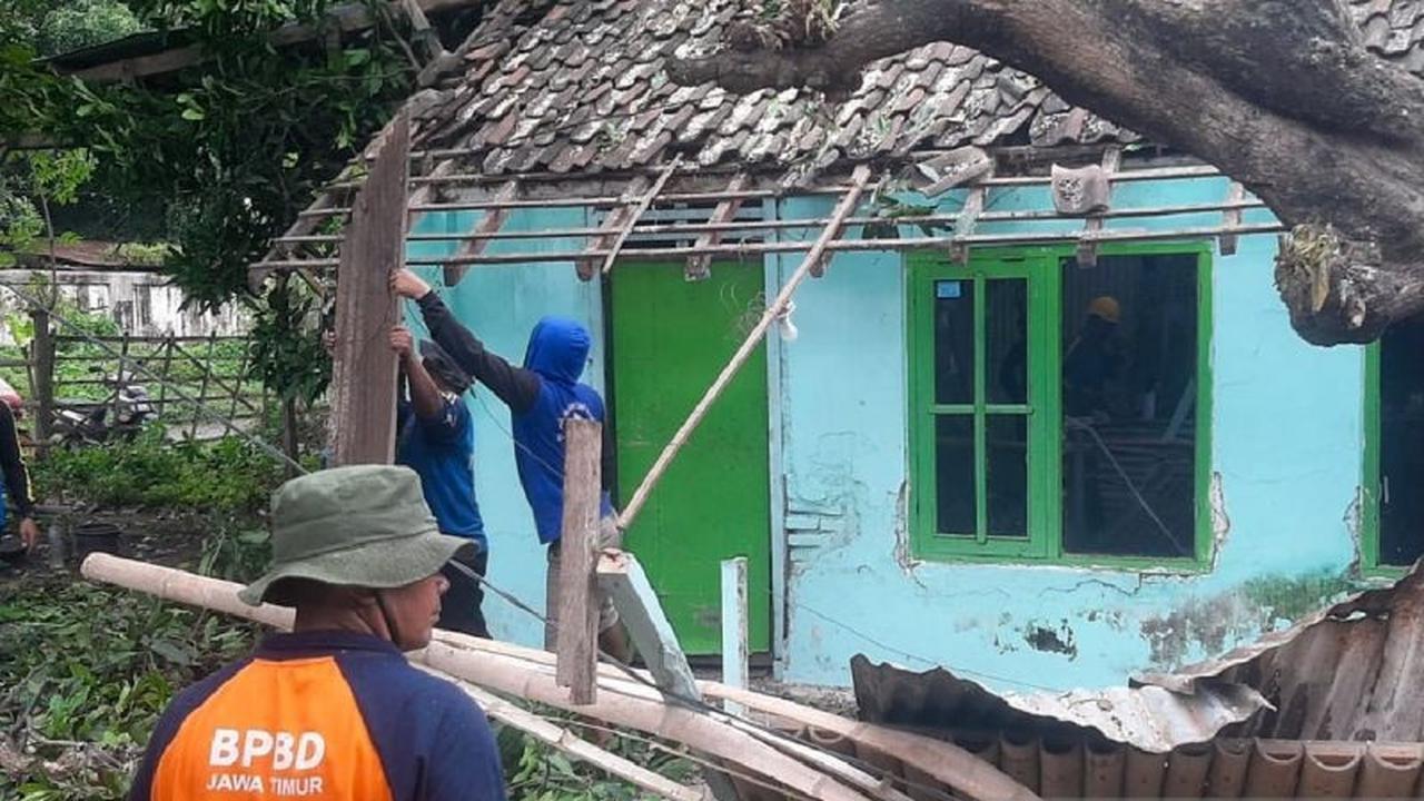 Angin Puting Beliung Situbondo Terjang Enam Rumah Warga, BPBD Imbau Waspada Cuaca Ekstrem
