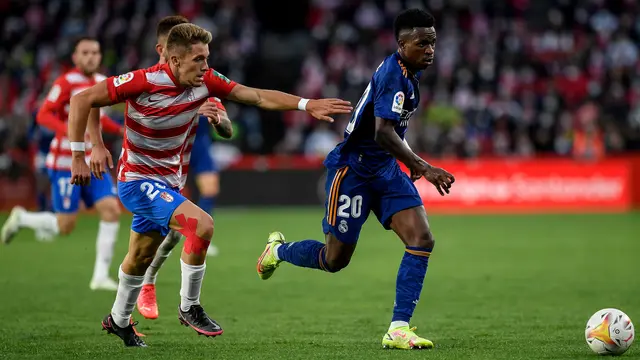 La Liga Spanyol Granada vs Real Madrid