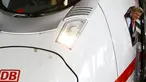 Siegrid Zscherneck masinis kereta api ICE saat ditemui di Stasiun Kereta Api, Jerman, Kamis (23/7). Kereta api cepat ICE melaju dengan kecepatan 300 Km/jam dengan rute Amsterdam ke beberapa kota di Jerman dan Switzerland. (REUTERS/Kai Pfaffenbach)