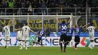 Federico Dimarco mencetak gol penentu kemenangan Inter Milan atas Juventus di Coppa Italia