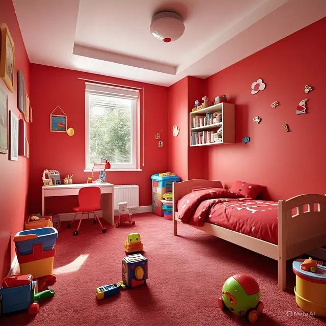 Ilustrasi Kamar Anak.