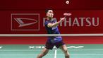 Berjuang sendirian di sektor tunggal putra pada babak 16 besar Indonesia Masters 2024, tunggal putra terbaik tanah air, Anthony Sinisuka Ginting mampu memetik kemenangan atas pebulu tangkis Malaysia yang merangkak dari babak kualifikasi, Leong Jun Hao dengan straight game 21-15, 21-17 di Istora Senayan, Jakarta, Kamis (25/1/2024) sore WIB. Dengan hasil ini, Anthony Ginting yang menjadi satu-satunya wakil tuan rumah yang tersisa di sektor tunggal putra sukses melaju ke perempatfinal dan akan menantang wakil Singapura, Loh Kean Yew pada Jumat (26/1/2024). (Bola.com/M Iqbal Ichsan)