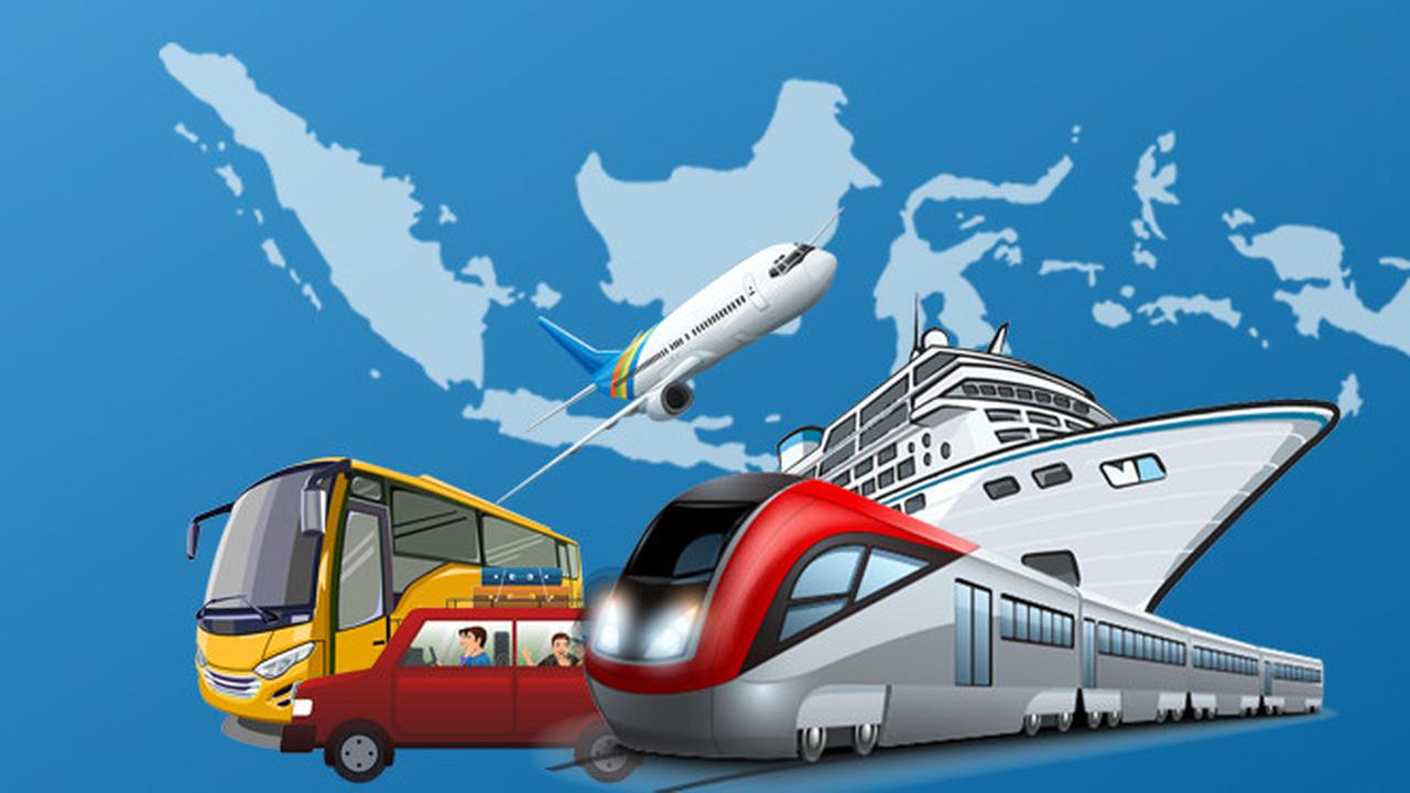 Banner Dilarang Mudik Lebaran 2021