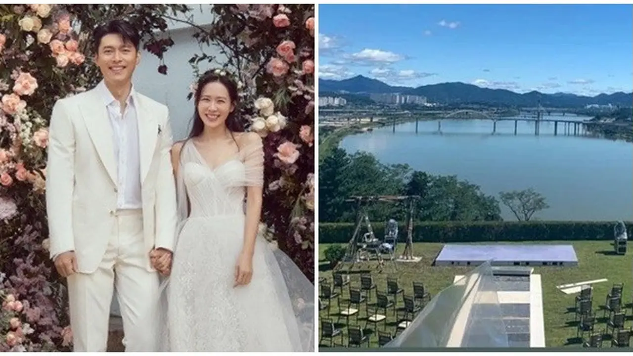 6 Potret Detail Pernikahan Hyunbin dan Son Yejin, Menikah Hari Ini