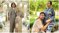 Aktor Indonesia Jadi Suami Siaga. (Sumber: Instagram/cutratumeyriska dan Instagram/raffinagita1717)