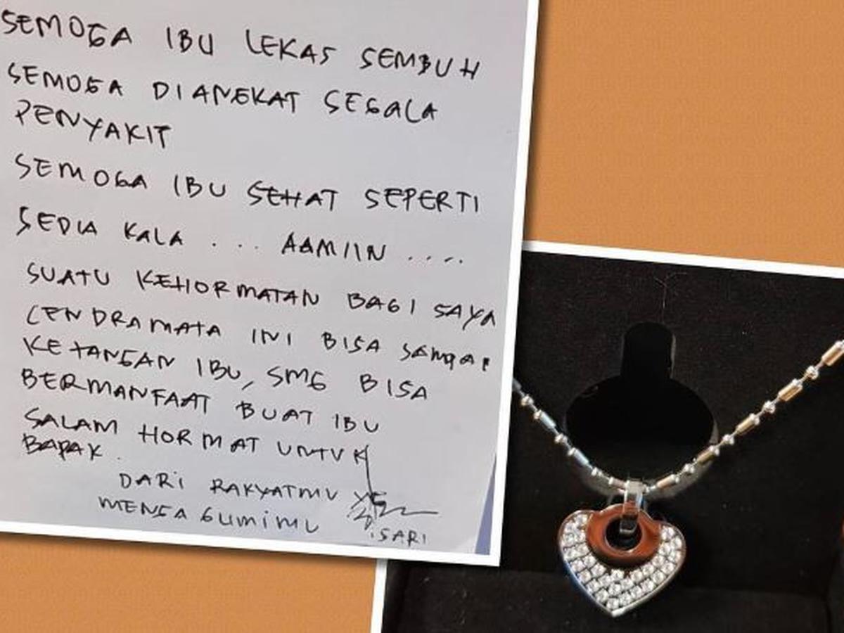 Sakit Kanker Darah, Ani Yudhoyono Diberi Kalung Cantik ...
