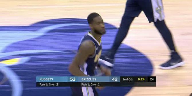 VIDEO : Cuplikan Pertandingan NBA, Nuggets 108 vs Grizzlies 102