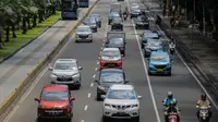 Ganjil genap Jakarta kembali berlaku di awal pekan hari ini, Senin (23/9/2024). (Liputan6.com/Faizal Fanani)