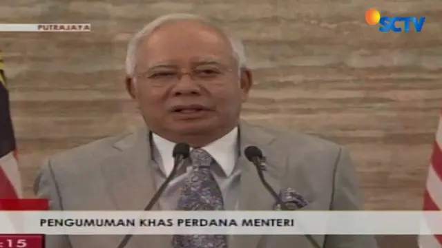 Perdana Menteri Najib menegaskan dirinya telah bertemu dengan Raja Malaysia untuk mendapatkan persetujuan pembubaran Parlemen Malaysia.