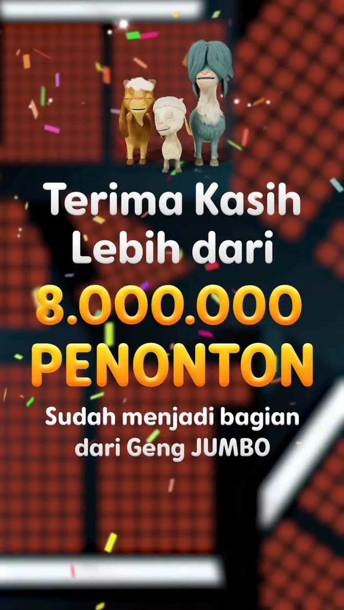 Jumbo Raih 8 Juta Penonton, Kini Membayangi Agak Laen di Daftar Film Indonesia Terlaris Sepanjang Masa