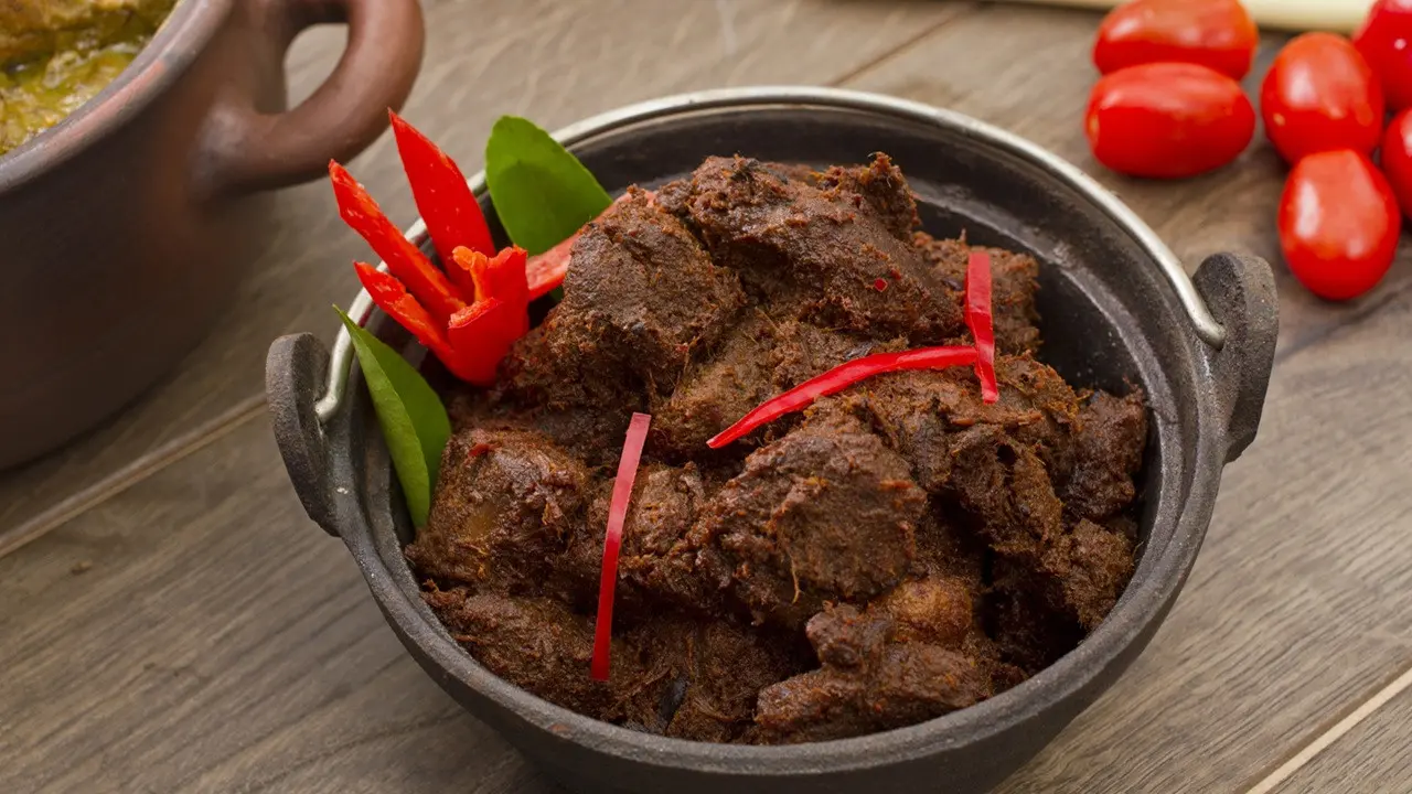 ilustrasi rendang