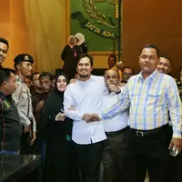 Foto Saipul Jamil dipindah ke Cipinang dari Kejaksaan Jakarta Utara (Adrian Putra/bintang.com)