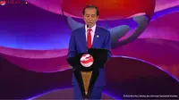 Presiden Indonesia Joko Widodo (Jokowi) menutup KTT ASEAN 2023, menyerahkan tongkat keketuaan selanjutnya ke Laos. (Screengrab YouTube Biro Pers Setkab RI)