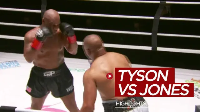 Berita video highlights pertarungan tinju eksebisi antara Mike Tyson melawan Roy Jones Jr. yang berakhir dengan hasil imbang, Minggu (29/11/2020) siang hari WIB.