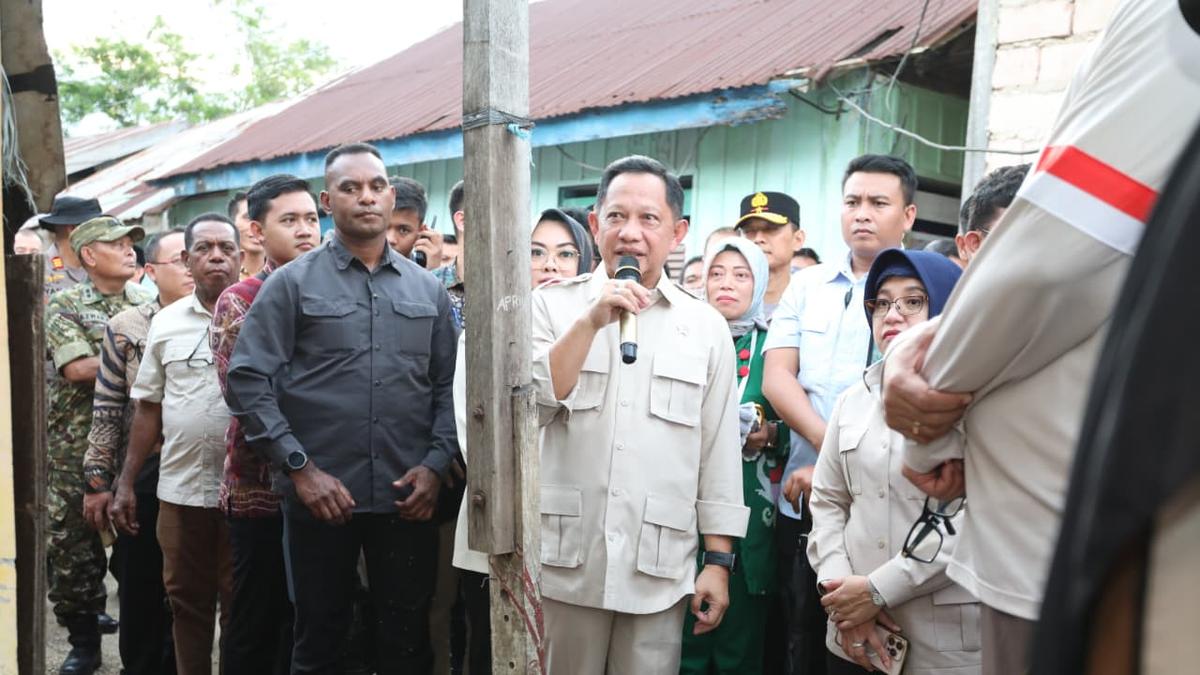 Mendagri Tito Tinjau Program BSPS, Tegaskan Negara Harus Hadir untuk Rakyat
