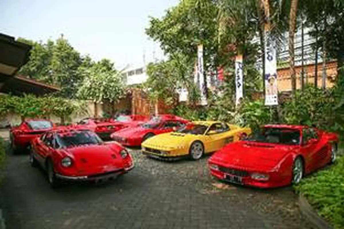 Deretan Ferrari Klasik nan Langka Berkumpul dan Pamer Diri (Foto: Ferrari Jakarta)