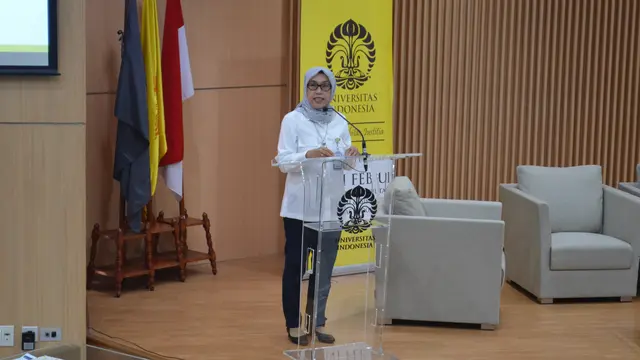 Direktur IKM Logam, Mesin, Elektronika dan Alat Angkut Kementerian Perindustrian Endang Suwartini. Dok BEM UI
