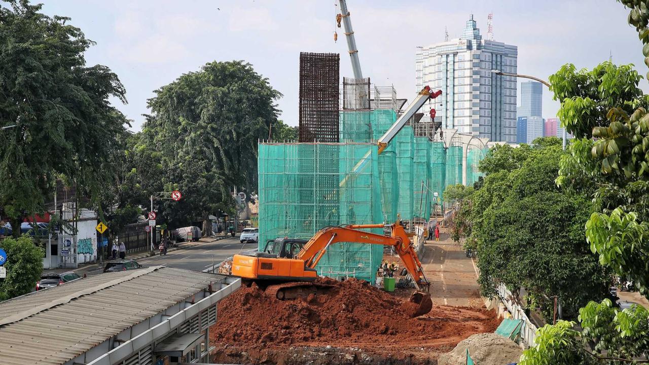 Proyek LRT Jakarta Fase 1B Velodrome–Manggarai
