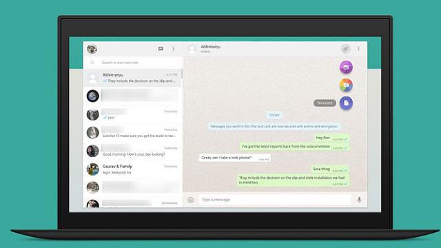 Asyik, WhatsApp Web Kini Bisa Kirim Dokumen