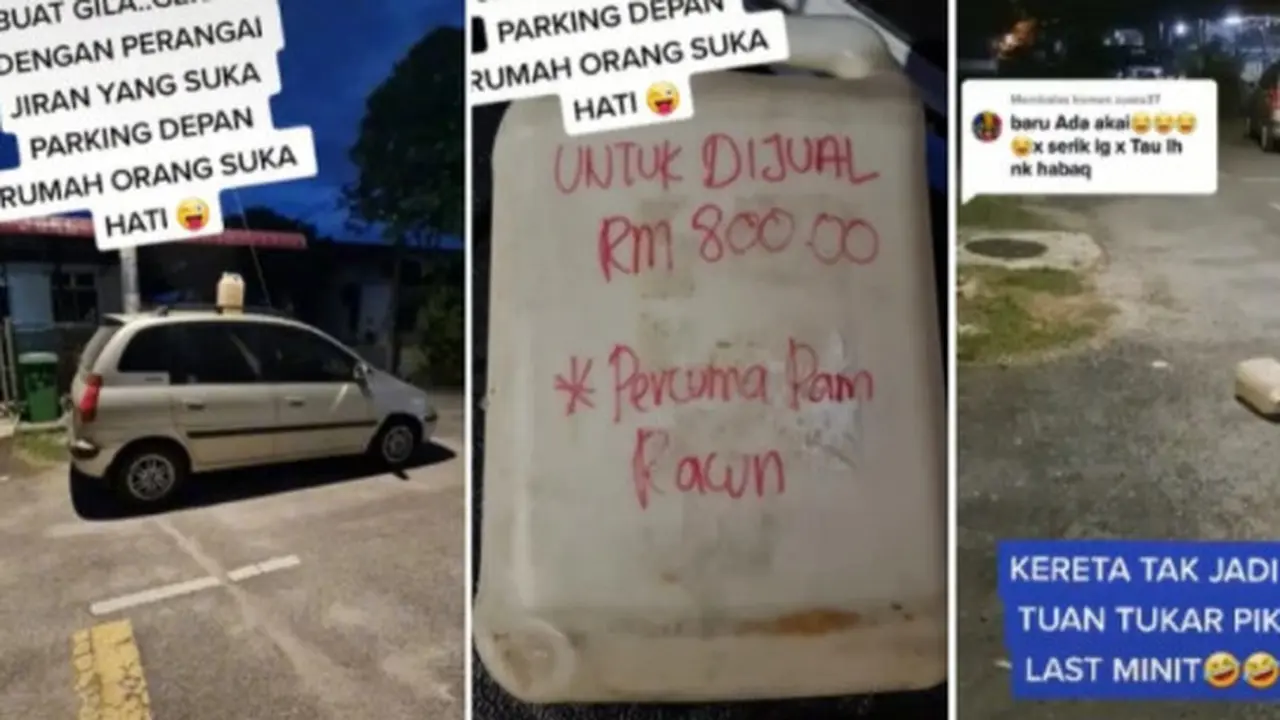 Parkir Mobil di Halaman Orang, Pemilik Rumah Ini Lakukan Aksi Tak Terduga