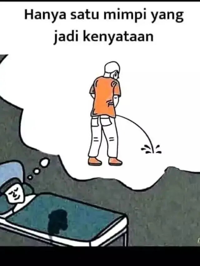 7 Meme Mimpi Kocak Enggak Masuk Akal Ini Banyak Dialami Orang