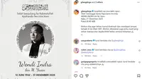 Ayah Meninggal Dunia, Gilang Dirga Turun ke Liang Lahad Antar Mendiang ke Peristirahatan Terakhir