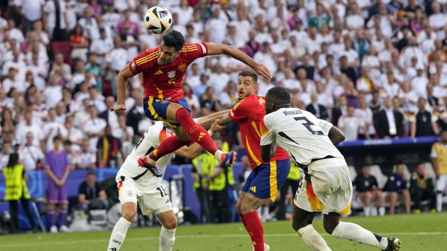 Foto: Melihat Gol Dramatis Mikel Merino yang Membawa Spanyol Melaju ke Semifinal Euro 2024