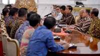 Pertemuan Presiden Jokowi dengan pengurus klub (Dokumentasi Kemenpora)