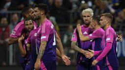 Menyambangi Bosnia-Herzegovina, timnas Jerman tampil impresif dan menang 2-1. (AP Photo/Armin Durgut)