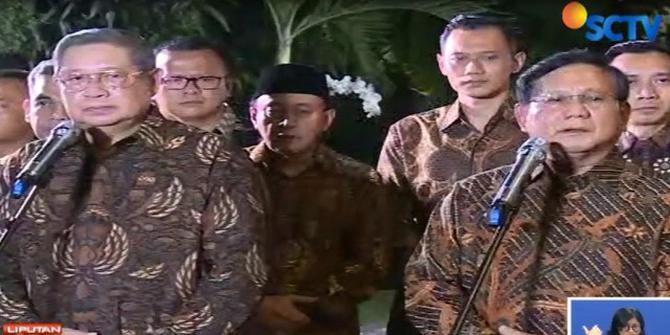 Prabowo Bertemu SBY, Pengamat: Tidak Akan Ada Poros Ketiga