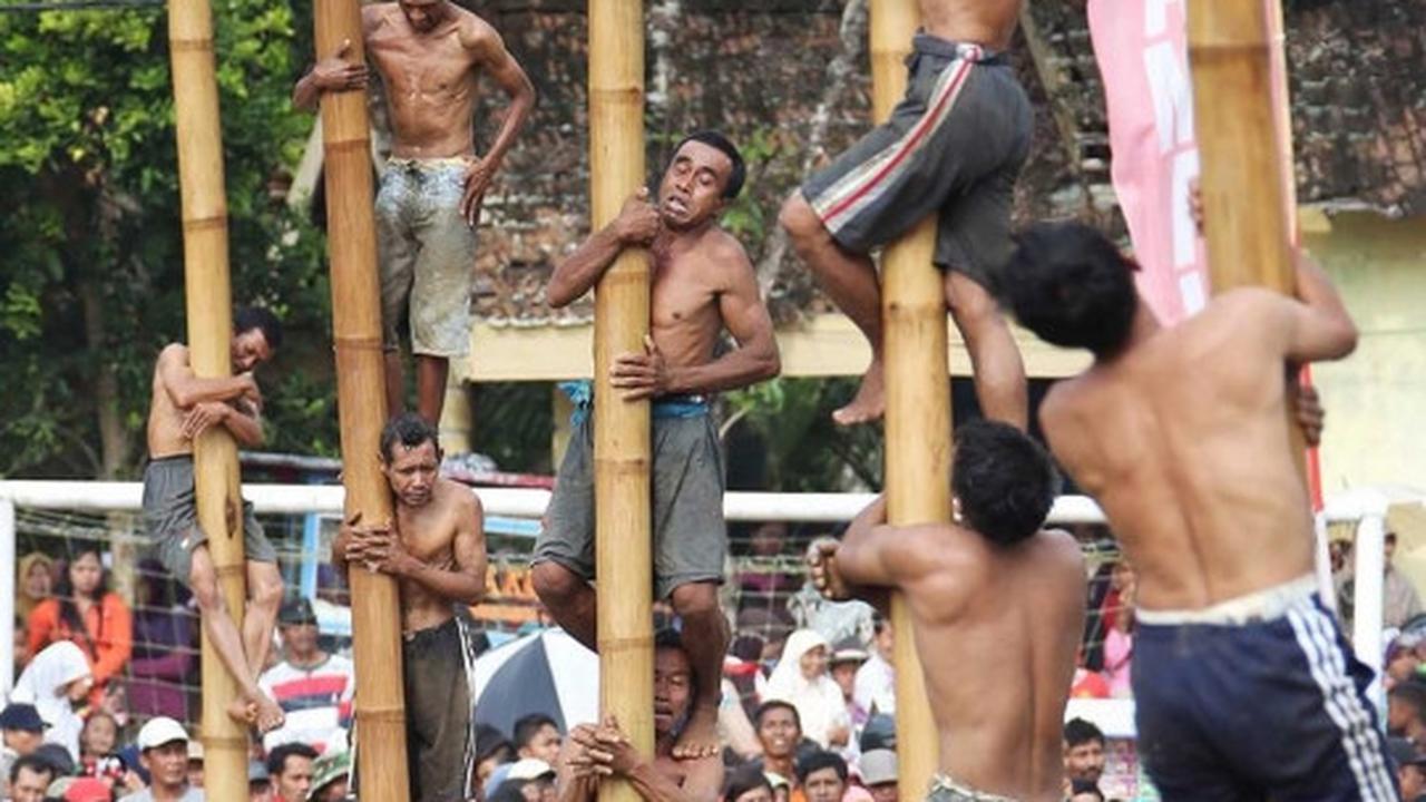 Kemeriahan perayaan 17 agustus SBY dan keluarga di Pacitan
