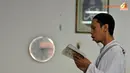 Di Masjid ini lantunan ayat suci Alquran tak henti hentinya terdengar terlebih di bulan suci Ramadhan.(Liputan6.com/Abdul Aziz Prastowo)