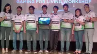 Kanaya Gaming dan Lenovo Indonesia (Liputan6.com /Yuslianson)
