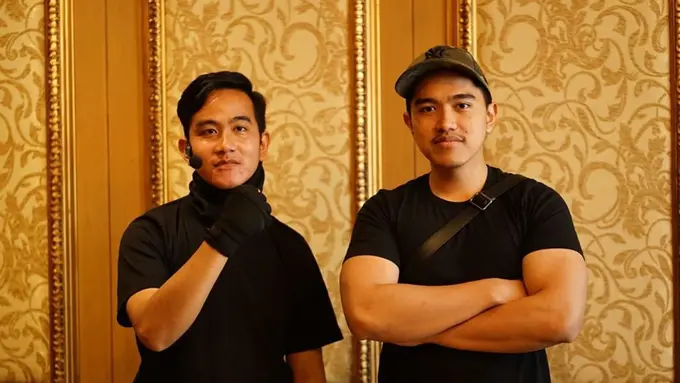 Gibran Rakabuming dan Kaesang Pangarep