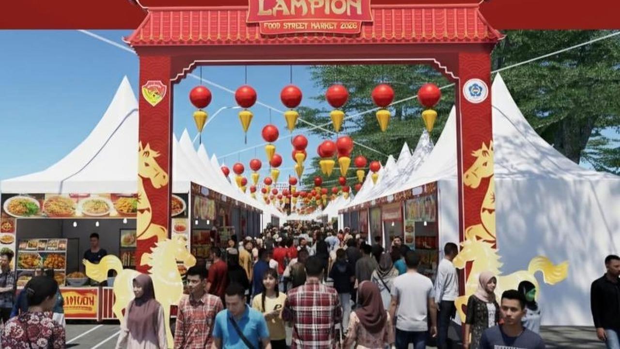 Kupang Lampion Food Street Market 2026 Libatkan 80 UMKM, Siap Dorong Ekonomi Lokal
