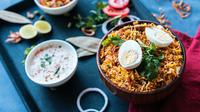 Ilustrasi Nasi Briyani. Photo by Rajat Sarki on Unsplash