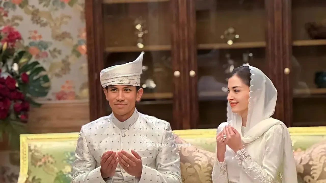 8 Gaya Sederhana Anisha Rosnah di Rangkaian Pernikahannya dengan Pangeran Abdul Mateen, dari Khatam Quran hingga Akad Nikah