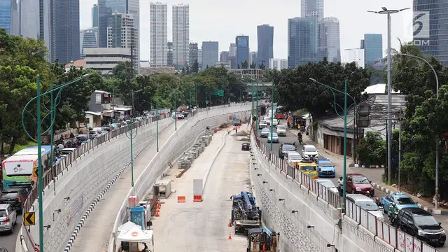 Progres Telah 90 Persen, Begini Penampakan Proyek Underpass Mampang