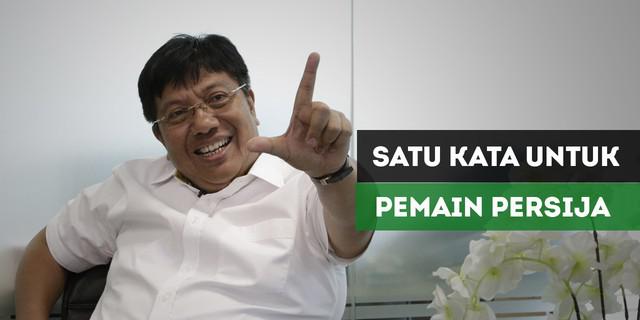 VIDEO: Satu Kata Gede Widiade untuk Pemain Persija
