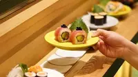 Berikut pengalaman makan sushi di Sushigroove yang bisa bikin Anda liburan ke Jepang. (Foto: Dok. Sushigrooove)
