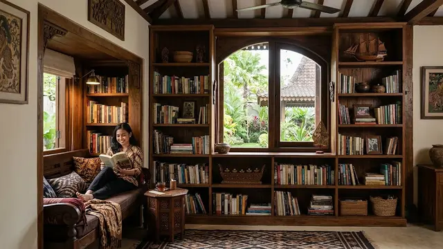 Ide Dekorasi Perpustakaan Rumah