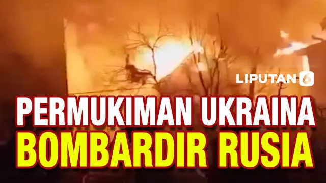 Kota Zhytomyr di sebelah barat ibu kota Kyiv jadi target serangan militer Rusia. Api berkobar besar usai bom serangan udara Rusia meledak di wilayah permukiman.