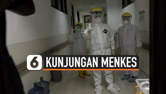 VIDEO: Pakai APD, Menkes Budi Kunjungi Bangsal Covid-19 di RSHS